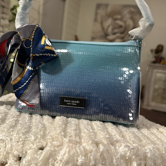 NWT🩵💙💜KATE SPADE POUCHETTE - Picture 6 of 9